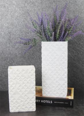 Resin vase
