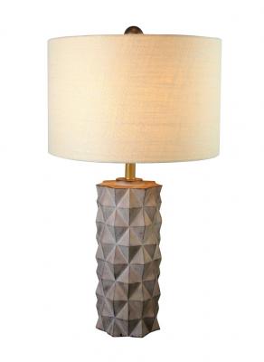 Resin table lamp
