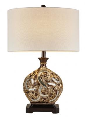 resin table lamp