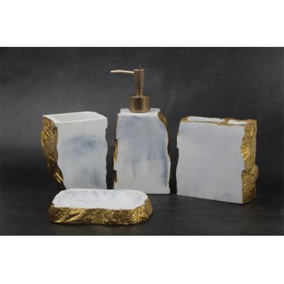 resin bathroom accessory sets