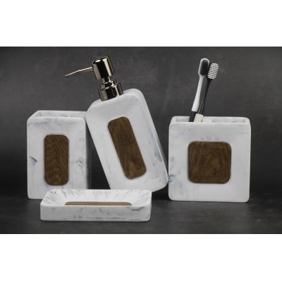 resin bathroom accessory sets