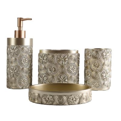  resin bathroom accessory sets