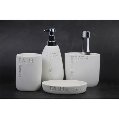  resin bathroom accessory sets