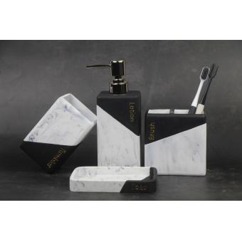 resin bathroom accessory sets