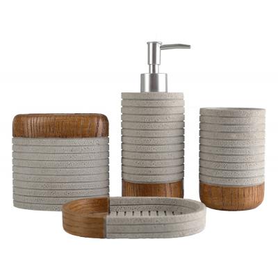 resin bathroom accessory sets