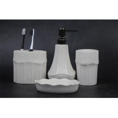  resin bathroom accessory sets