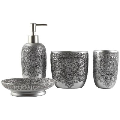  resin bathroom accessory sets
