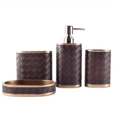 resin bathroom accessory sets