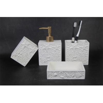 resin bathroom accessory sets