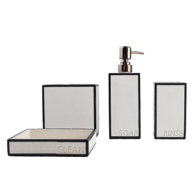 resin bathroom accessory  sets