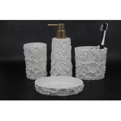 resin bathroom accessory sets