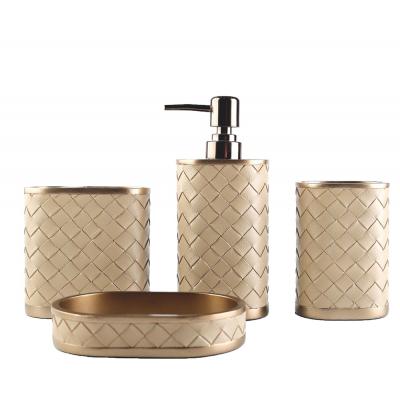  resin bathroom accessory sets