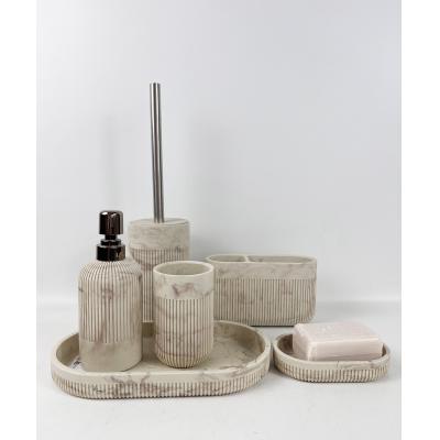  resin bathroom accessory sets